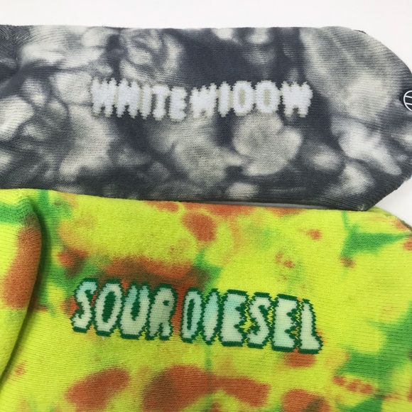 2 Pair Huf Plant Strains Socks - New With Tags - Picture 4 of 7